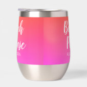 パーソナライズされたビーチお願いオレンジグラデーション色 (右面)