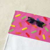 パーソナライズされたビーチビーチタオル ビーチタオル (インサイチュ)