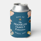 パーソナライズされたビーチファミリー懇親会ボトルまたはCan Co 缶クーラー (缶正面)