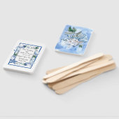 パーソナライズされたビーチ結婚式 ハンドファン (組立なし)