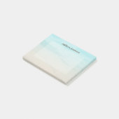 パーソナライズされたビーチ ポストイット (アングル)