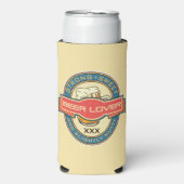 パーソナライズされたビール愛好家のクーラーボックス スリム缶クーラー (Seltzer正面)