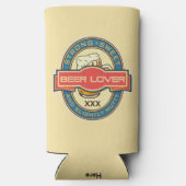 パーソナライズされたビール愛好家のクーラーボックス スリム缶クーラー (裏面)