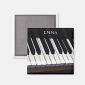パーソナライズされたピアノ マグネット (正面/裏面)