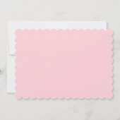 パーソナライズされたピエレガントンク水彩弓 ノートカード (裏面)