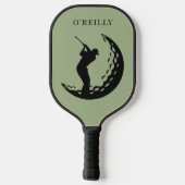 パーソナライズされたピックルボールパドル | ゴルフウィークエンド ピックルボールラケット (裏面)