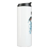 パーソナライズされたピットブルパパ タンブラー (回転左)