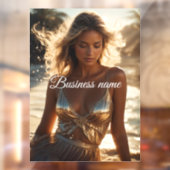 パーソナライズされたファッション ウィンドウ クリング ウィンドウサイン (シート2)