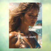 パーソナライズされたファッション ウィンドウ クリング ウィンドウサイン (シート3)