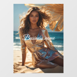 パーソナライズされたファッション ウィンドウ クリング ウィンドウサイン