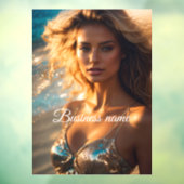 パーソナライズされたファッション ウィンドウ クリング ウィンドウサイン (シート3)