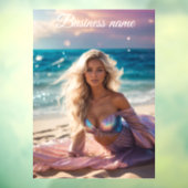 パーソナライズされたファッション ウィンドウ クリング ウィンドウサイン (シート3)