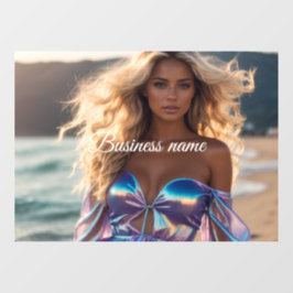 パーソナライズされたファッション ウィンドウ クリング ウィンドウサイン