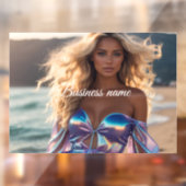 パーソナライズされたファッション ウィンドウ クリング ウィンドウサイン (シート2)