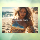 パーソナライズされたファッション ウィンドウ クリング ウィンドウサイン (シート3)