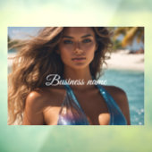 パーソナライズされたファッション ウィンドウ クリング ウィンドウサイン (シート3)