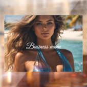 パーソナライズされたファッション ウィンドウ クリング ウィンドウサイン (シート2)