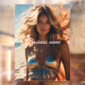 パーソナライズされたファッション ウィンドウ クリング ウィンドウサイン (シート2)