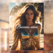 パーソナライズされたファッション ウィンドウ クリング ウィンドウサイン (シート2)