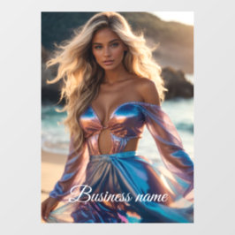 パーソナライズされたファッション ウィンドウ クリング ウィンドウサイン