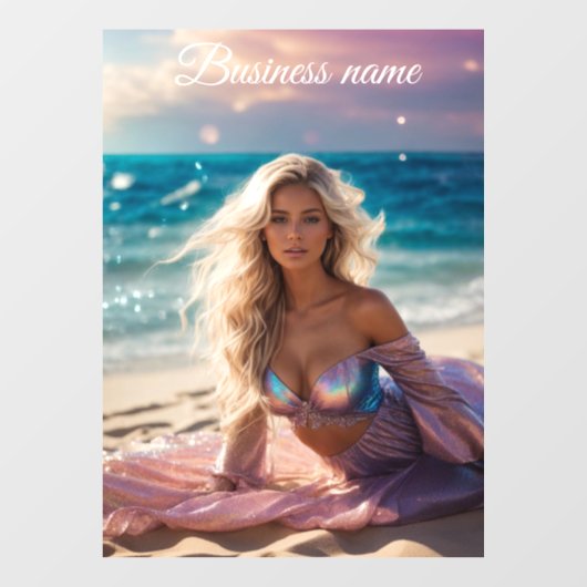 パーソナライズされたファッション ウィンドウ シール ウィンドウサイン (シート)