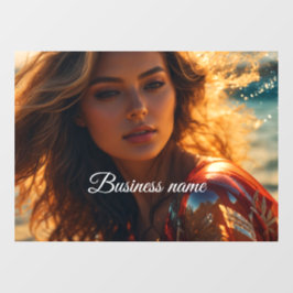 パーソナライズされたファッション ウィンドウ シール ウィンドウサイン