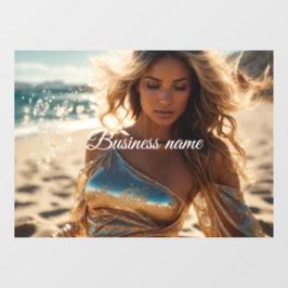 パーソナライズされたファッション ウィンドウ シール ウィンドウサイン