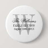 パーソナライズされたファミエレガントリ懇親会パーティーボタン 缶バッジ (正面)
