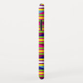 パーソナライズされたファンキーストライプ、三角形パターン Case-Mate iPhoneケース (裏面/右)