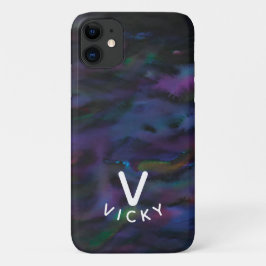 パーソナライズされたファンキー抽象芸術 iPhone 11 ケース