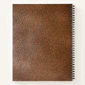 パーソナライズされたフィットネスジャーナルスパイラルノートブック ノートブック (裏面)