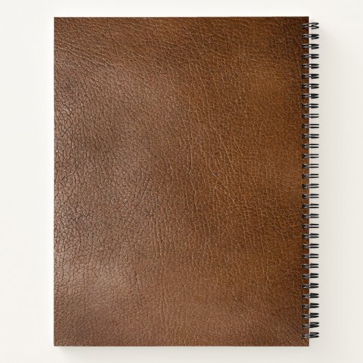 パーソナライズされたフィットネスジャーナルスパイラルノートブック ノートブック (裏面)