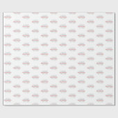 パーソナライズされたフィールドホッケーコーチありがとうお言葉 ラッピングペーパー (フラット)