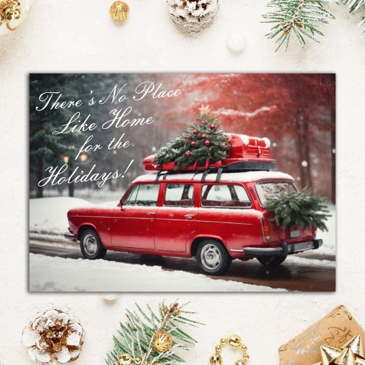 パーソナライズされたフェスティバルスクリプト不動産仲介業者ホリデーカード サンキューカード