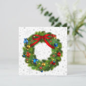 パーソナライズされたフェスティバルリース シーズンカード (スタンド正面)