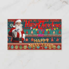 パーソナライズされたフェスティバル願い 名刺