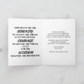 パーソナライズされたフェニックス ソブリティ マイルストーン カード (内部)