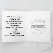 パーソナライズされたフェニックス ソブリティ マイルストーン カード (内部)