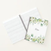 パーソナライズされたフェミニンスタイルモダン可愛 ノートブック (内部)