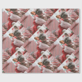 パーソナライズされたフォトカスタム包装紙 ラッピングペーパー (フラット)