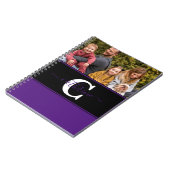 パーソナライズされたフォトカラーブロックノート ノートブック (左側)