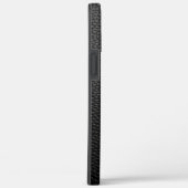 パーソナライズされたフォトコラージブラックレザーモダン7 Case-Mate iPhoneケース (裏面 / 右)