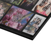 パーソナライズされたフォトコラージュ カッティングボード (角)