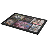 パーソナライズされたフォトコラージュ カッティングボード (角)