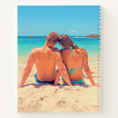 パーソナライズされたフォトノートパソコカスタムン ノートブック (裏面)