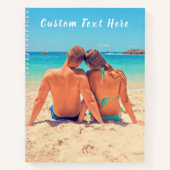 パーソナライズされたフォトノートパソコカスタムン ノートブック (正面)