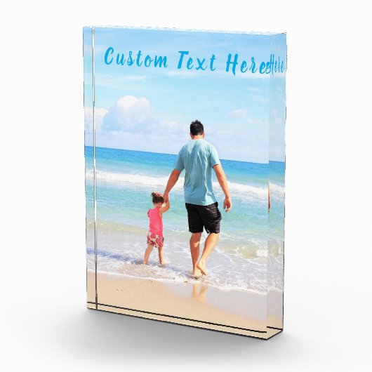 パーソナライズされたフォトボックカスタムス文字 フォトブロック (右)