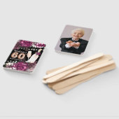 パーソナライズされたフォトラグジュアリー60th誕生日ハンドファン ハンドファン (組立なし)