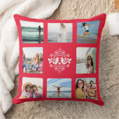 パーソナライズされたフォークパターン装飾用クッション クッション (ブランケット)