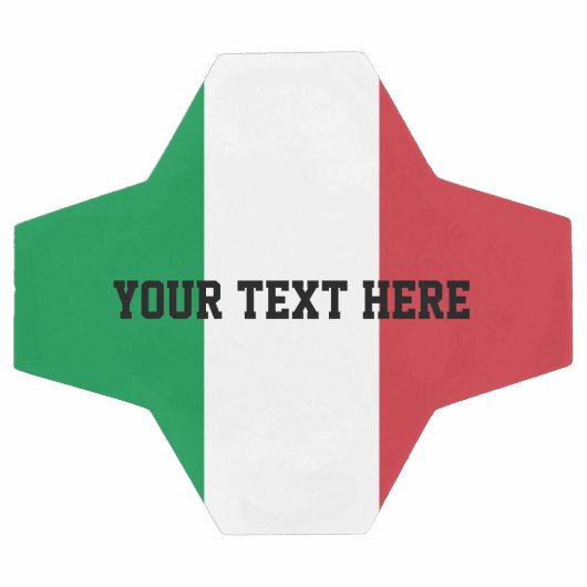 パーソナライズされたフライタリアンッグサッカーボールギフトアイディア サッカーボール (フラット)